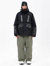 Men's Chillform Reflective Camo Snow Suit – Glow Trail Jacket with Baggy Snow Pants Set