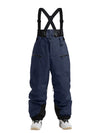 Women's Gsou Snow Durable Mountain Pro All Function Cargo Snow Bibs Pants