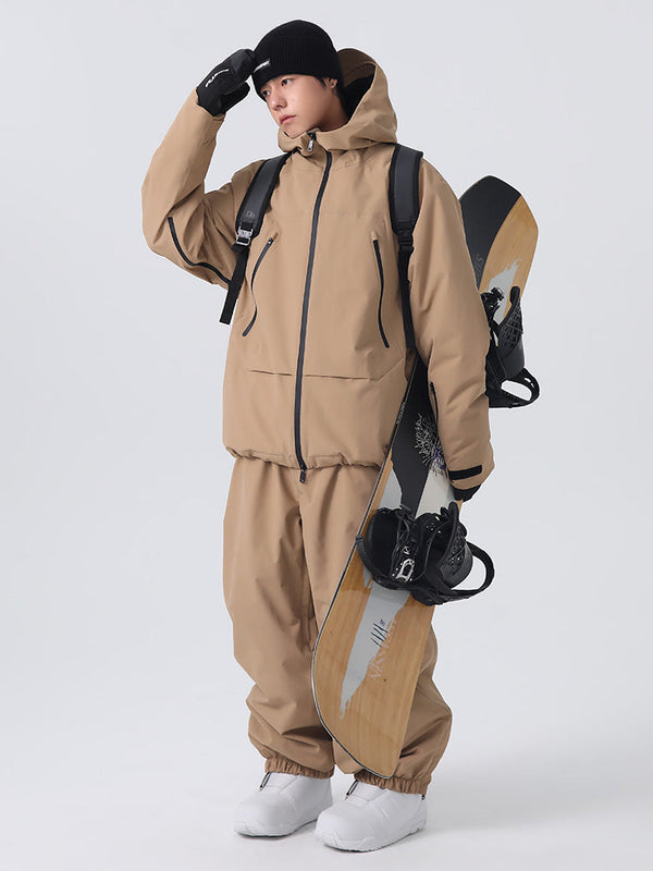 Men's Searipe Unisex Durable Mountain Pro All-Weather Baggy Snow Suit