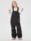 Girls Mountain Trek Light Reflective Knee Guard Waterproof Insulated Snow Bib Pants