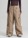 Women's Gsou Snow Durable Urban Vibe All Function Baggy Snow Pants
