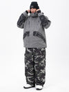Men's Chillform Reflective Camo Snow Suit – Glow Trail Jacket with Baggy Snow Pants Set