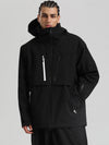 Men's Gsou Snow Durable Mountain Pro Winter Function Cargo Snow Jacket