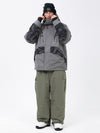 Men's Chillform Reflective Camo Snow Suit – Glow Trail Jacket with Baggy Snow Pants Set