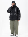 Men's Chillform Reflective Camo Snow Suit – Glow Trail Jacket with Baggy Snow Pants Set