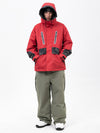 Men's Chillform Reflective Camo Snow Suit – Glow Trail Jacket with Baggy Snow Pants Set