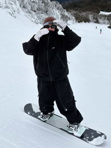 Snowverb Men's Baggy Snow Jacket Snowboard Hoodies