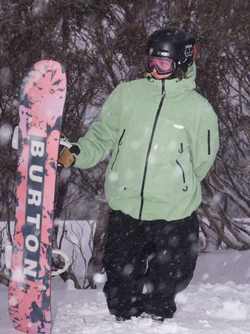 Snowverb Women's Baggy Snow Jacket Snowboard Hoodies