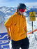 Men's Alpine Freerider Baggy Anorak with Dual Cargo Chest Pockets