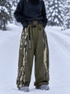 Women's Reflective Wild Motion Colorblock Extra Baggy Snowboard Pants