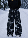 Women's Utility Techline Durable Stretch Cargo Baggy Freestyle Fit Snowboard Pants