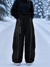 Women's Reflective Wild Motion Colorblock Extra Baggy Snowboard Pants