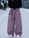 Women's Utility Techline Durable Stretch Cargo Baggy Freestyle Fit Snowboard Pants