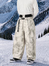Men's Urban Vibe Workwear-Inspired Rivet-Trim Wide Fit OG Baggy Snowboard Pants