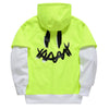 Men's Smiley Face Fleece Snow Hoodie