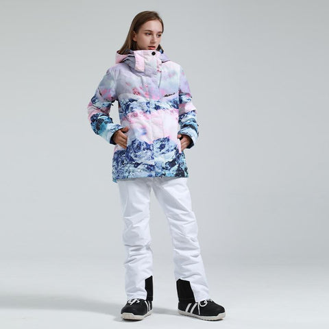 Women's Two Pieces Snowsuit