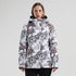 Women's SMN Winter Flowers Beauty Waterproof Winter Snowboard Jacket