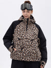 Women's Mountain Freestyle Cargo Pocket Bomber Camo Snowboard Jacket