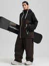 Women's Gsou Snow HyperDrive All-Season Color Block Mountain Cargo Snow Suits
