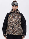 Women's Mountain Freestyle Cargo Pocket Bomber Camo Snowboard Jacket