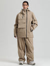 Women's Gsou Snow Terrain Flow FlexZip Hybrid Cargo Snowboard Suits