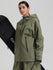 Women's Gsou Snow Durable Mountain Vibe Pullover Anorak Baggy Snow Jacket