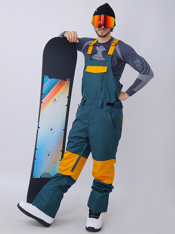 Snowverb Baggy Snow Pants Snowboard Bib Overalls