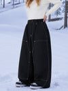Women's UrbanCraft Utility Baggy Snowboard Pants with Reinforced Panels for Freeride