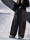 Women's Reflective Wild Motion Colorblock Extra Baggy Snowboard Pants