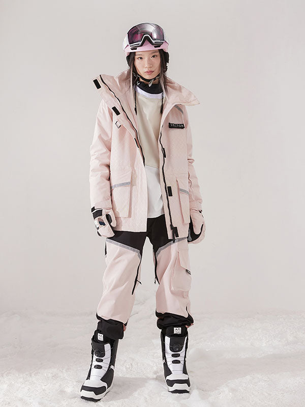 Women's Vector Mountain Defender Two Piece Snowsuit Snowboard Jumpsuit