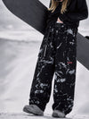 Women's Utility Techline Durable Stretch Cargo Baggy Freestyle Fit Snowboard Pants