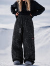 Women's Utility Techline Durable Stretch Cargo Baggy Freestyle Fit Snowboard Pants