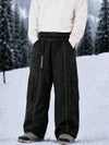 Men's Reflective Wild Motion Colorblock Extra Baggy Snowboard Pants