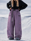 Women's Utility Techline Durable Stretch Cargo Baggy Freestyle Fit Snowboard Pants