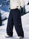 Men's Utility Wild Soul Crew Heavy Stitch Cargo Baggy Fit Snowboard Pants