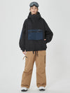 Women's Winter Bomber Snow Jacket with Prime Cargo Baggy Snowboard Pants