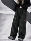 Women's Utility Techline Durable Stretch Cargo Baggy Freestyle Fit Snowboard Pants