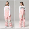 Women's Searipe Unisex Stylish Mountain DIscover Snowboard Pants Ski Bibs