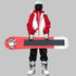 Women's Unisex North White Cruise Colorblock Snow Suits