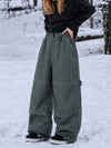 Women's Workwear UrbanCraft Enhanced Knee Mobility Design Baggy Snowboard Pants