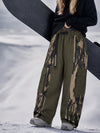 Women's Reflective Wild Motion Colorblock Extra Baggy Snowboard Pants