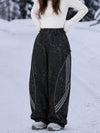 Women's Nightline Park Rider Reflective Curve Baggy Snowboard Pants