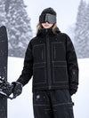 Women's UrbanCraft Street Utility Freestyle Snowboard Jacket – Reflective Hood & Workwear Style
