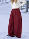 Women's UrbanCraft Utility Baggy Snowboard Pants with Reinforced Panels for Freeride