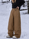 Women's Utility UrbanCraft Cargo Double Knee Snowboard Pants with Rivet-Reinforced Panels