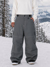Men's Utility Wild Soul Crew Heavy Stitch Cargo Baggy Fit Snowboard Pants