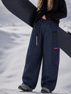 Women's Utility Techline Durable Stretch Cargo Baggy Freestyle Fit Snowboard Pants