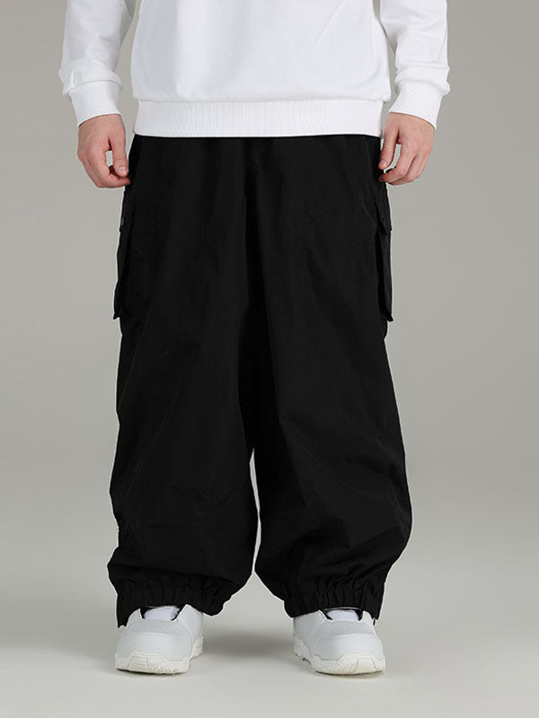 Men's Searipe Mountain Insulated Overalls Cargo Snow Pants
