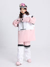Men's Cosone Powdreamer Half Zipper Colorblock Anorak Snow Jacket & Pants Set