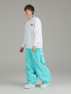 Men's Searipe Mountain Insulated Overalls Cargo Snow Pants